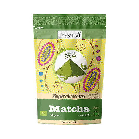 Matcha Økologisk 70g | Japansk Pulver | L-teanin + Energi | Drasanvi