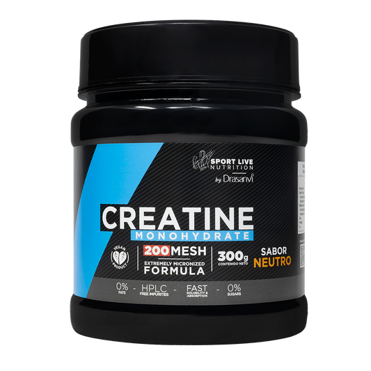 Kreatine 200 MESH 300g | Monohidrat Pure | Ytelse + Styrke | Drasanvi