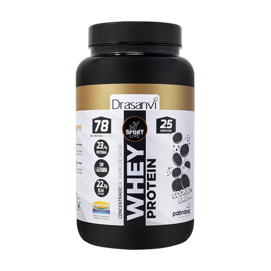 Whey Protein Konsentrert 750g | Doping Free | Cookies & Cream| Drasanvi