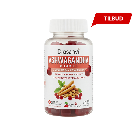 Ashwagandha KSM-66 | 60 Gugleminbiller | Emosjonell Balanse | Drasanvi