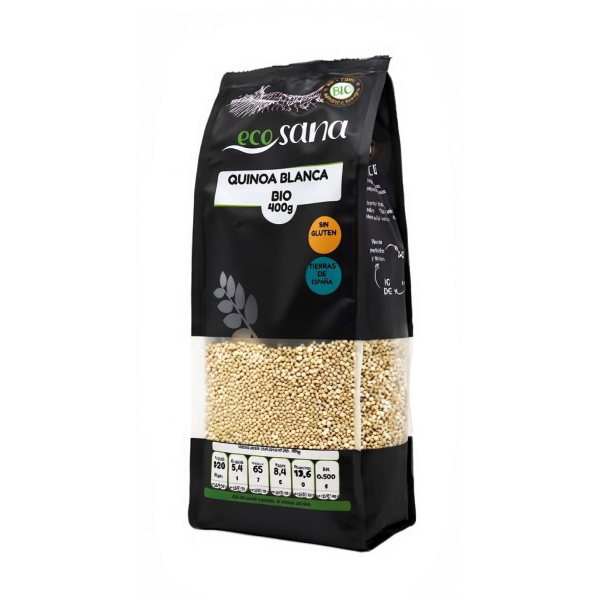 Hvit Quinoa Grain Bio 400 g