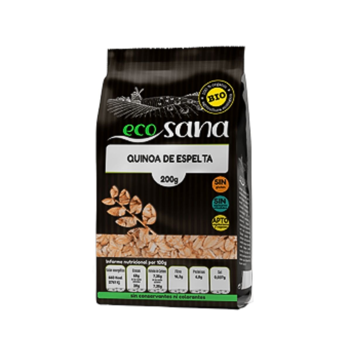 Hvit Quinoa Flakes Bio 200 g